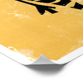 Kenia Africa Zebra Poster (Hoek)