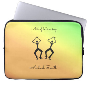 Kenia, Afrikaanse kunst, Geweldige dansers Laptop Sleeve