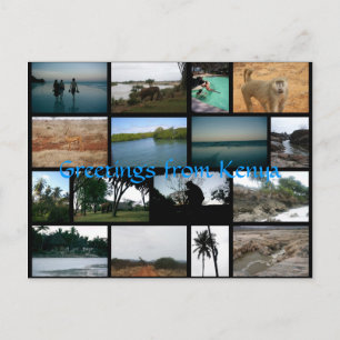 Kenia Briefkaart