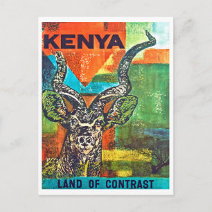 Kenia Briefkaart