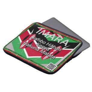 Kenia Erfgoed Imara: Kracht of Stevigheid T Laptop Sleeve