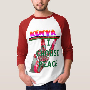 Kenia: Het T-shirt "I Choose Peace"