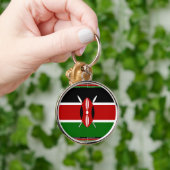 Kenia Kenyan Flags Sleutelhanger (Hand)