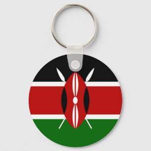 Kenia (Kenyan) Vlag Sleutelhanger