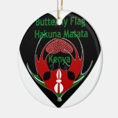 Kenia Keramisch Ornament (Links)