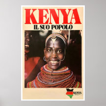 Kenia Kunst Afrikaanse Print Afrika Reisposter Haa