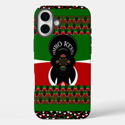 Kenia mooie heetten Case-Mate iPhone case (Achterkant)