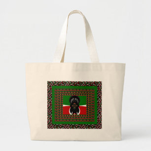 Kenia mooie heetten grote tote bag