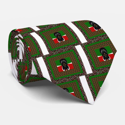 Kenia mooie heetten stropdas (Opgerold)