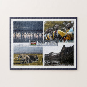 Kenia - Mosaic - Legpuzzel