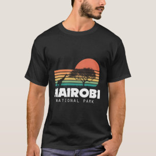 Kenia Nairobi Nationaal Park Afrika Serengeti T-shirt