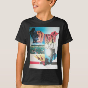 Kenia Nationale vlag Kleuren Patroon Art Design T-shirt