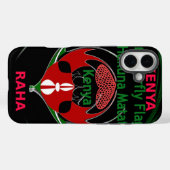 Kenia Raha Geen Zorg Case-Mate iPhone Case (Achterkant (horizontaal))