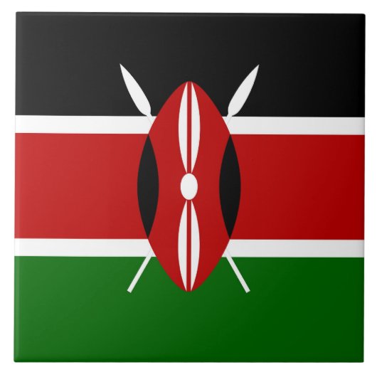 KENIA TEGELTJE (Voorkant)