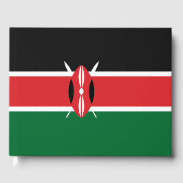 Kenia vlag gastenboek