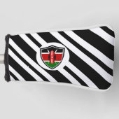 Kenia vlag golfheadcover (Voorkant)