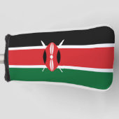 Kenia vlag golfheadcover (Voorkant)