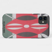  Kenia Vlag Harambe Ontwerp Case-Mate iPhone Case (Achterkant (horizontaal))