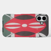  Kenia Vlag Harambe Ontwerp Case-Mate iPhone Case (Achterkant (horizontaal))