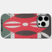  Kenia Vlag Harambe Ontwerp Case-Mate iPhone Case (Achterkant (horizontaal))