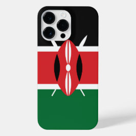 Kenia vlag iPhone 14 pro max hoesje