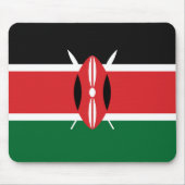 Kenia vlag muismat (Voorkant)