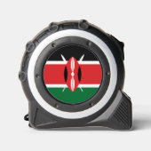 Kenia vlag rolmaat (Voorkant)