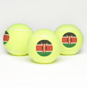 Kenia vlag tennisballen (Multi)