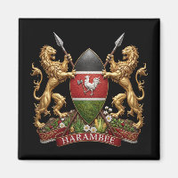Kenia Wapen wapensymbool embleem land vlag leeuw