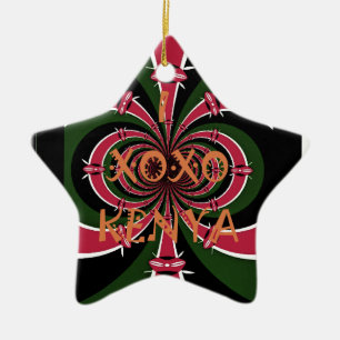 Keniaans reiscadeau – Knuffels & Kusjes Design Keramisch Ornament