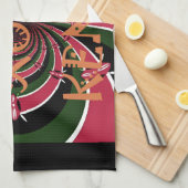 Keniaans reiscadeau – Knuffels & Kusjes Design Theedoek (Quarter Fold)