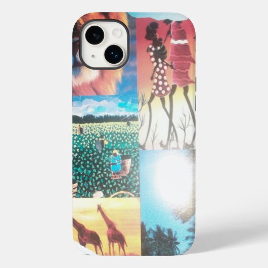 Keniaans tapijt: wildlife, cultuur en kuststrand Case-Mate iPhone case (Achterkant)