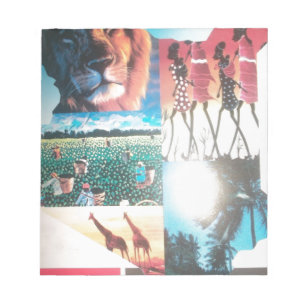 Keniaans tapijt: wildlife, cultuur en kuststrand notitieblok