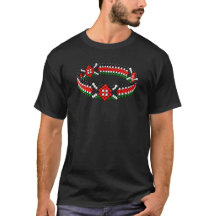 Keniaanse Armband T-Shirt | Afrikaanse Kralen Sier