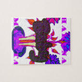 Keniaanse hartkunst: ik hou van Kenia Legpuzzel (Horizontaal)