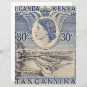 Keniaanse poststempel (Voorkant / Achterkant)