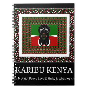 Keniaanse viering: een oprecht Keniaans welkom Notitieboek