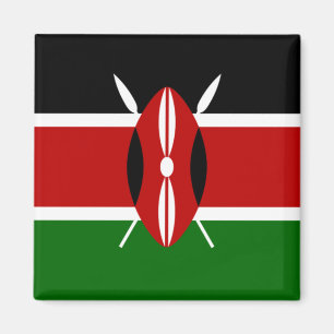 Keniaanse vlag (Kenia) Magneet