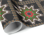 Keniaanse vlag kleuren kunstdruk / grafisch cadeaupapier (Rol Hoek)