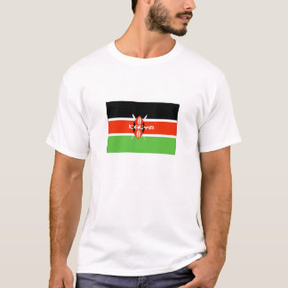Keniaanse vlag t-shirt