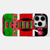 Keniaanse vlag: Tuko Pamoja - Unity Art Design Case-Mate iPhone Case (Achterkant (horizontaal))
