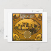 Kenilworth Oranje LabelRiverside, CA Briefkaart (Voorkant / Achterkant)