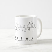 Kénisha peptide nom mug (Devant droit)