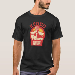 Kenjusu Kata Shinai Samurai Kendo T-shirt