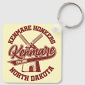 Kenmare, North Dakota Sleutelhanger (Achterkant)