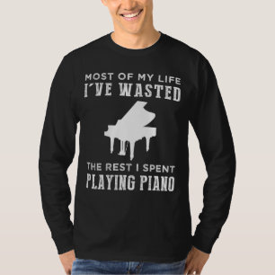 Kenmerken van het leven: Piano Serenade! T-shirt