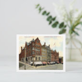 Kenmore Hotel, Albany 1910 Vintage Briefkaart (Staand voorkant)