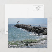 Kennebunkport Maine Briefkaart (Voorkant / Achterkant)