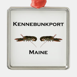 Kennebunkport Maine Lobsters Metalen Ornament