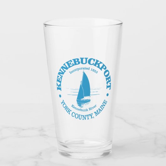 Kennebunkport (zeilboot) glas (Voorkant)